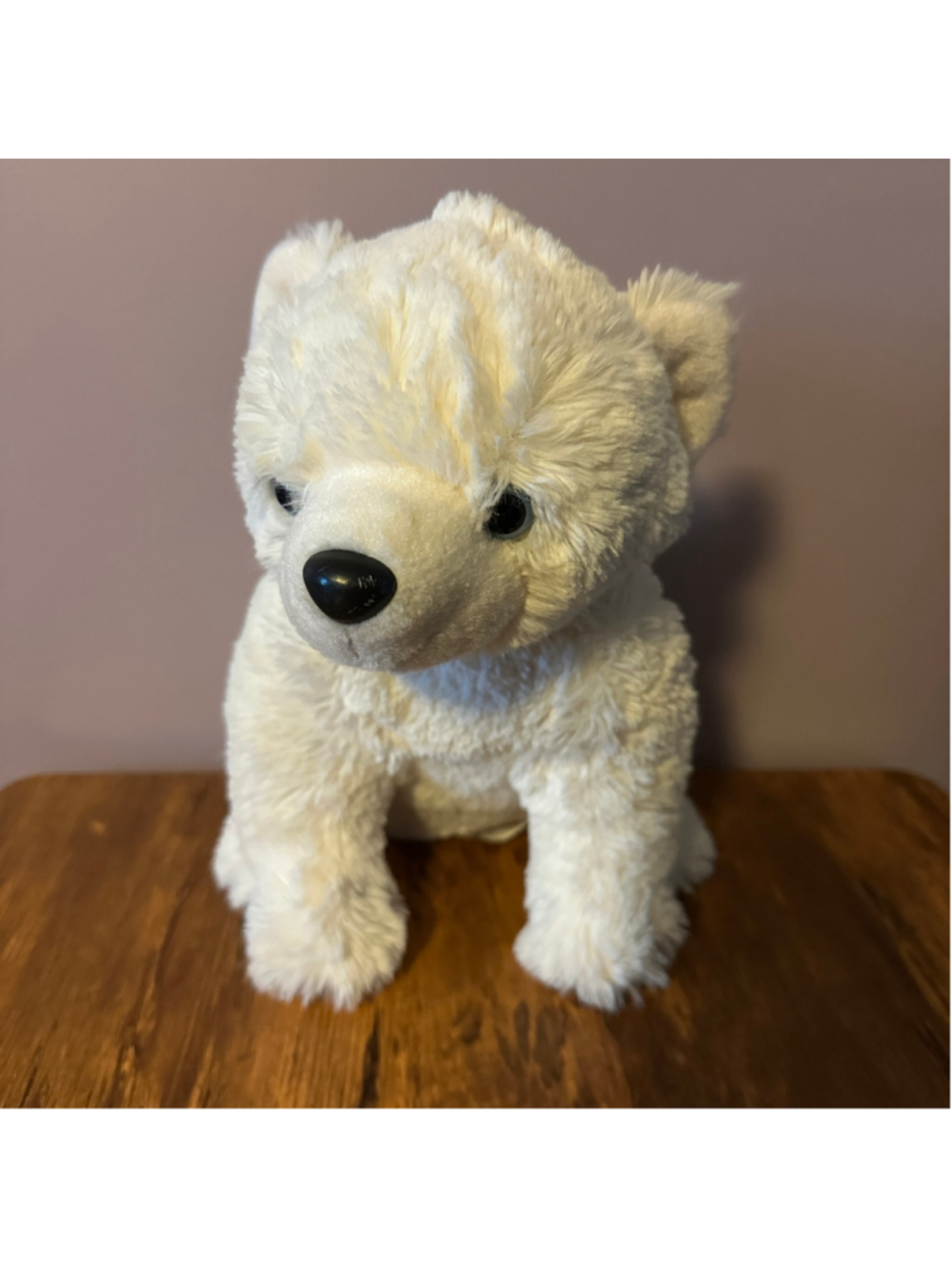 Fahlo Polar Bear Plush 9 Inch Stuffed Animal White No Tracking Code
